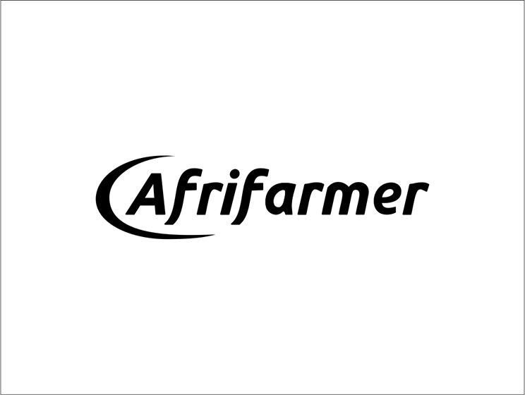 Afrifarmer new logo - White and black