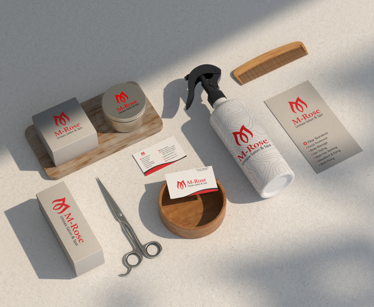 Application of the new brand identity