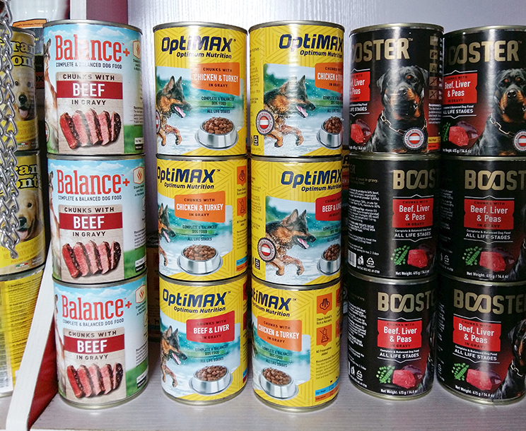 Dog food - Balance plus, Optimax and booster for sale