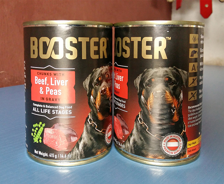 Dog food - Booster for sale