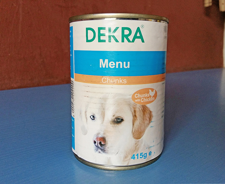 Dog food - Dekra menu for sale