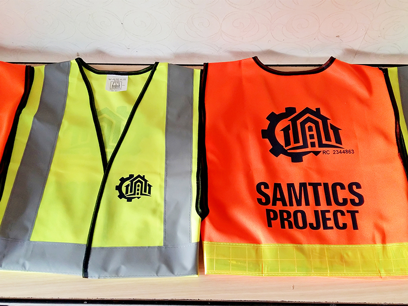 Samtics Project branded safety vest
