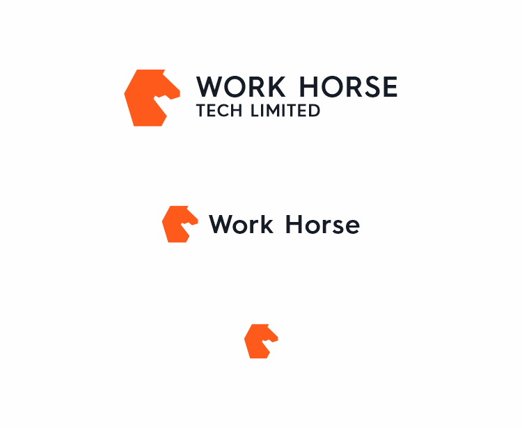 Responsiveness of Work Horse new brand identity